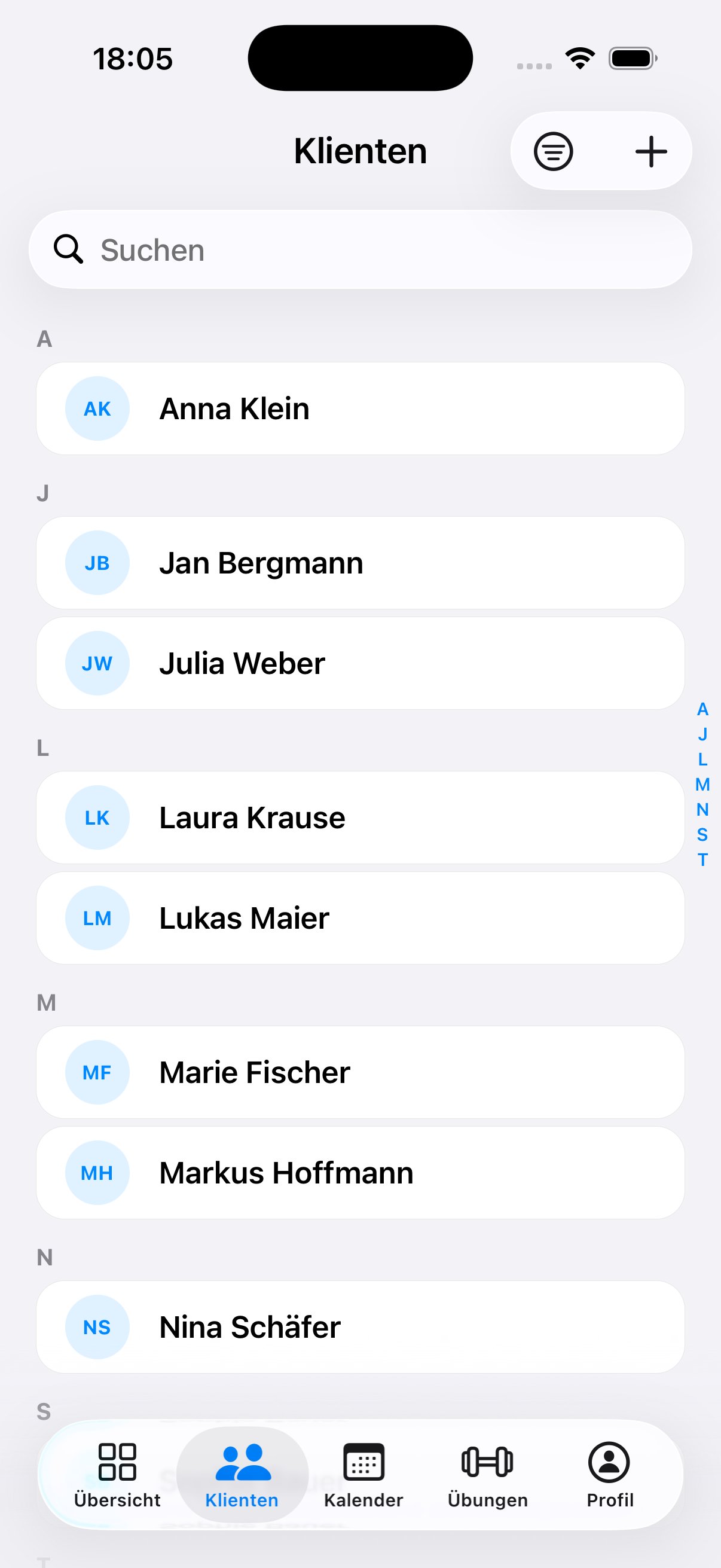 Jeder Klient. Ein vollständiges Bild.